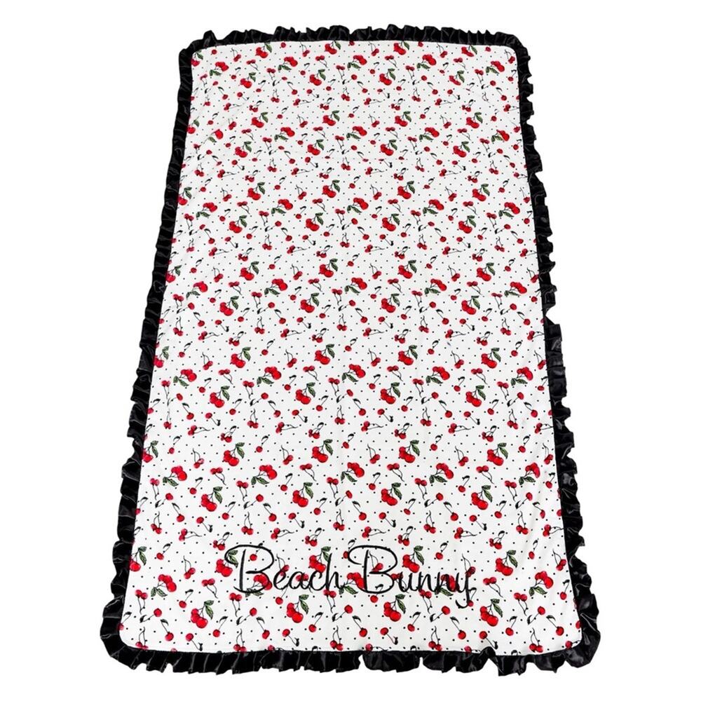 Beach Bunny Cherry Dot Beach Towel - Picture 2 of 7